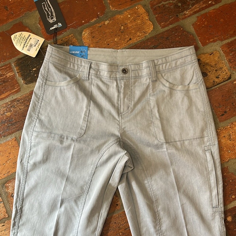 Kuhl Cabo Linen blend pant NWT sz 12L - Picture 6 of 14